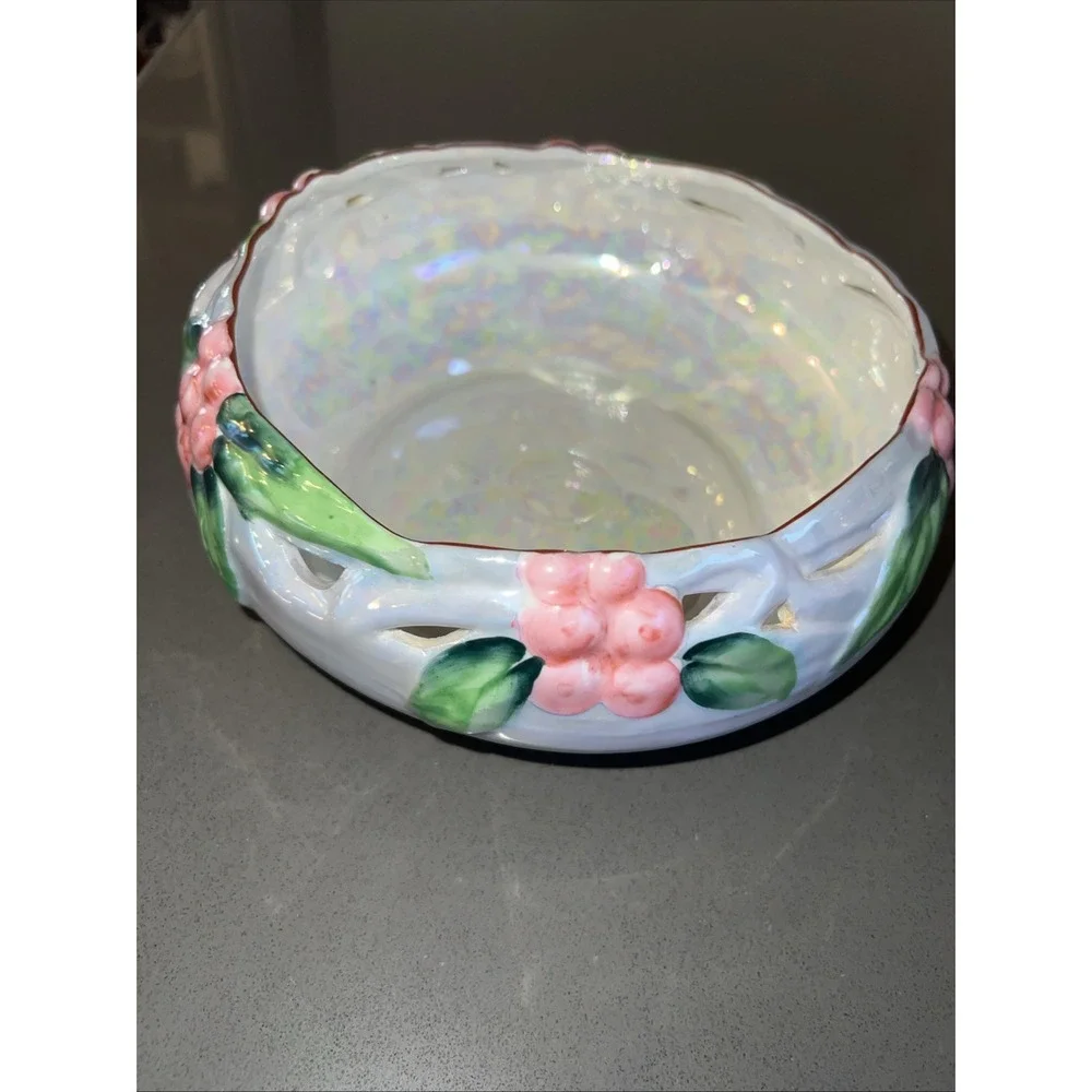 Vintage TRICO Lusterware Bowl Large 9